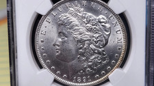 1891-CC Morgan Doll-CC Morgan Silver Dollar $1 Uncirculated Key Date Carson City