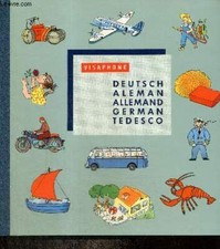 Lot de 3 livres pour apprendre l'allemand : Visaphone - Deutsch /