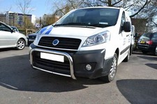 Buffles Barre un Pour citroen Jumpy 2007 - 2016 Camionnette Inox Acier