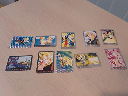 Lot cartes dragonball - 10, z