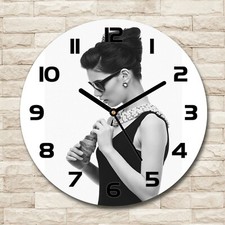 Tulup Horloge Murale En Verre