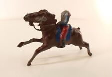 GM Georges Munckle France cavalier à cheval plomb creux 48 mm de 1920 RARE