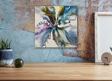 Tableau acrylique abstrait