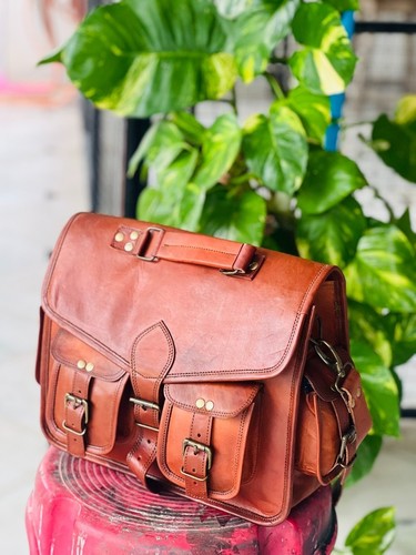 Mallette cuir sac messager - en,