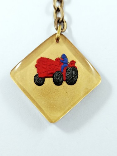 Porte cles bourbon tracteur - bourbon,