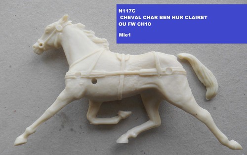 Clairet copie resine cheval - copie,