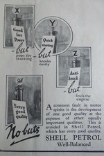 1/1928 PUB SHELL PETROL PETROL PUMP ORIGINAL AD