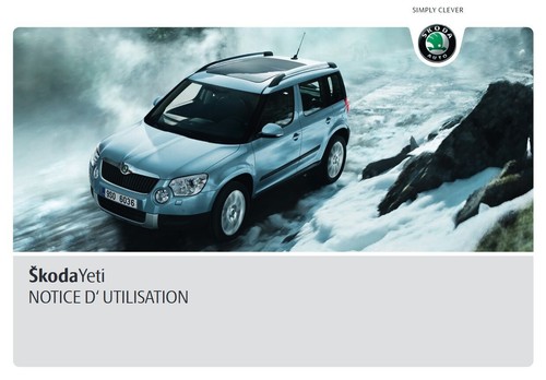 Skoda yeti 2009 2012 notice - -,