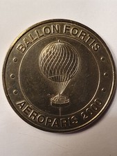 1999 JETON MEDAILLE MONNAIE DE PARIS  - BALLON FORTIS  AEROPARIS 2000