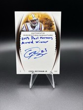 ODELL BECKHAM JR 2014 Leaf Trinity Football InScription AUTO RC /35 DIOBJ Rookie