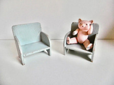 DEUX FAUTEUILS ANCIENS EN BOIS