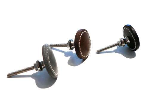 Lafinesse knauf cuir rond - en,