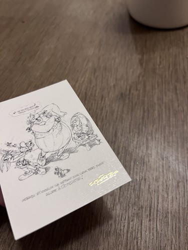 Carte extra rare astérix - carte,