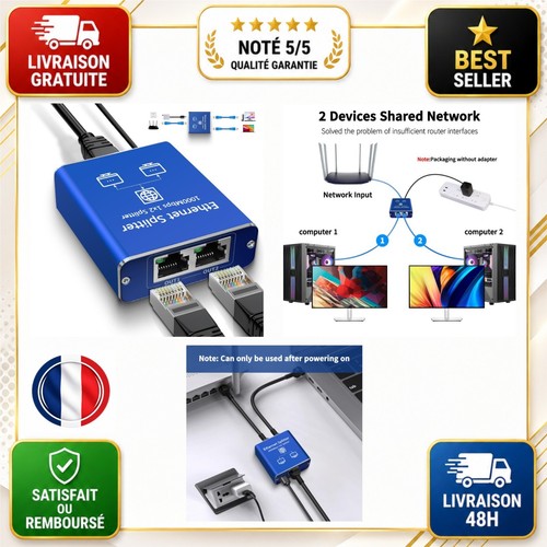 Switch ethernet gigabit - switch, 2