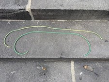 2 fois 1 m fil vert pour restauration téléphone