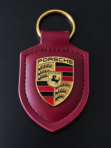 Porte clés écusson porsche - écusson,