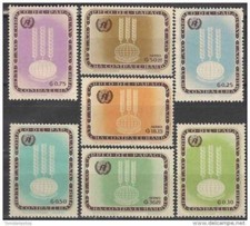 Paraguay 1963 UN FAO Freedom From Hunger Food Wheat Crops Earth Globe 7v MNH