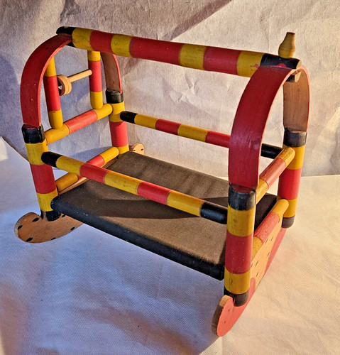 Vintage berceau poupee en - vintage,