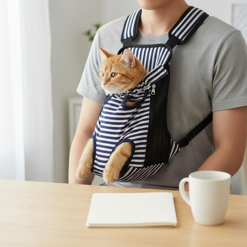 Porte chat ventral - porte-chat,