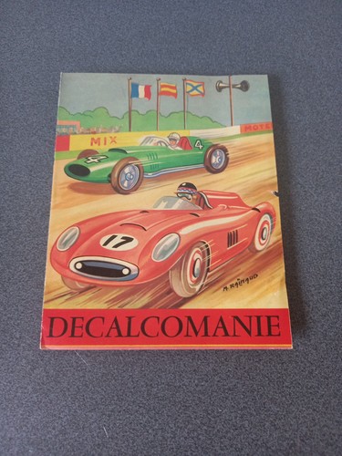 Rare vintage decalcomanies - vintage,