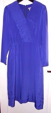 Jolie robe vintage bleu violet