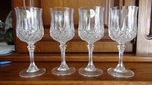 Verres pied cristal - 4,