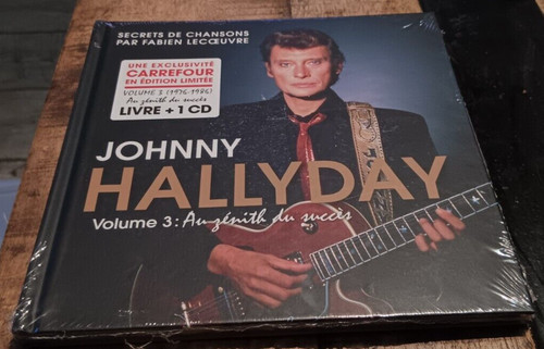 Johnny hallyday livre - hallyday,