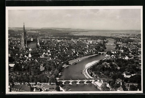 Ulm vue générale - a., d.,