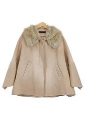 ZARA Woman Cape Poncho Beige