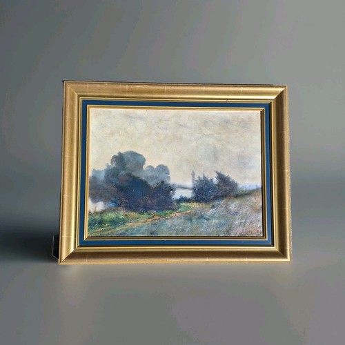 Peinture ancienne paysage - peinture,
