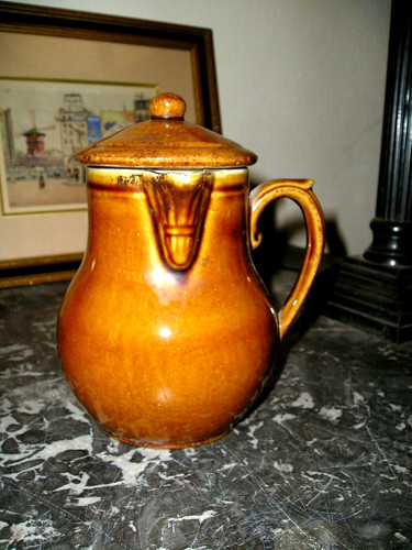 Cruche ancienne chocolat - à,