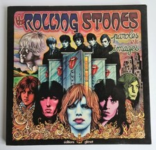 TRÈS RARE EO 1976 THE ROLLING STONES PAROLES & IMAGES ( 40 CHANSONS ILLUSTRÉES )