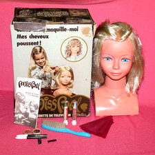 Vintage Miss BEL / BELLLA Hairdressing Doll / Head