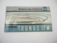 Ford Taurus 17M P3 Owners Manual Owners Manual 1960