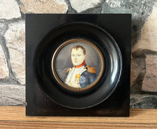 Elegant Miniature Frame with Napoleon’s Effigy Reproduction Vintage Collection 