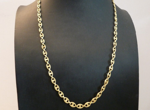 Collier maille marin or - collier,