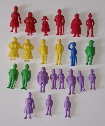 Figurines tintin monochrome - figurines,