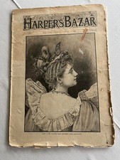 Vintage 1893 Harper's Bazar