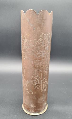 Vase douille obus mm - vase,