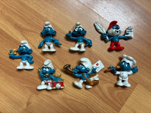 Vintage smurfs schtroumpfs - vintage, /