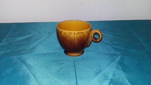 Old vintage brown ceramic - brown,