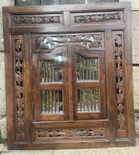 Miroir Fenêtre Inde En Bois