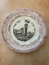 Assiette Longwy Ancienne