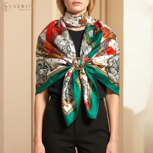 Rare vintage foulard - rare, soie