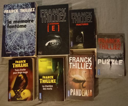 Lot franck thilliez - 7,