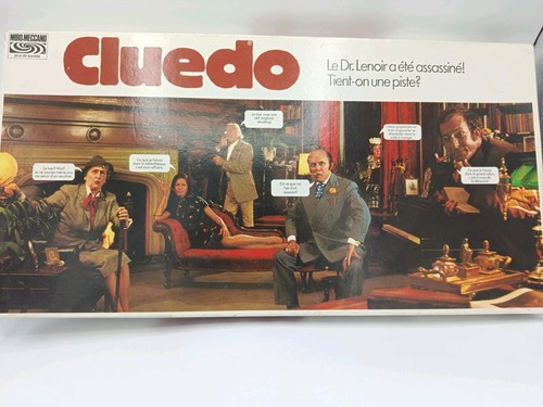 Jeu société cluedo - de,