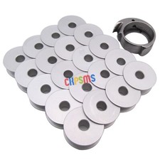 1PCS SHUTTLE HOOK #8603 & 20PCS SMALL BOBBINS # 8604 FIT FOR SINGER 29K