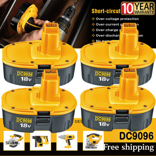 4pack 18v for dewalt - 18v,