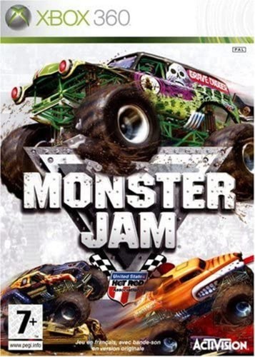 Jeu xbox 360 monster jam - xbox,
