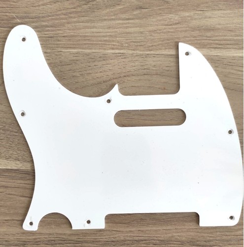 Pickguard blanc gaucher fin - blanc,
